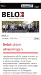 Mobile Screenshot of belok.se